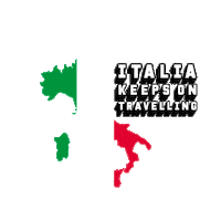 IKOT love happy enjoy italy Sticker