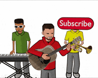 lugan3d music animation animated guitar GIF