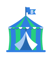 happy party Sticker by B the travel brand