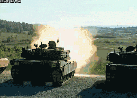 Explosions Tanks GIF