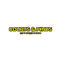courtsandpints minnesota pickleball moorhead courts and pints Sticker