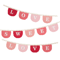 Valentines Day Love Sticker by Meri Meri