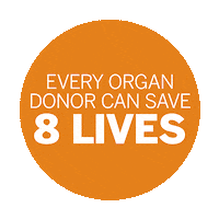 Donate Life Sticker by Versiti Blood Centers