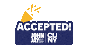 John Jay College Cuny Sticker by City University of New York