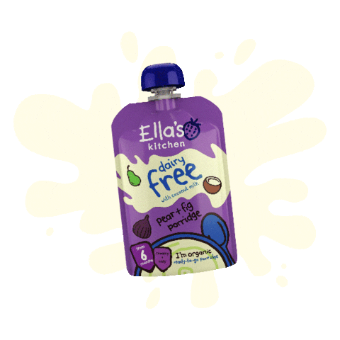 Coconut Dairy Free Sticker by Ella's Kitchen