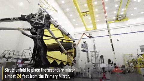 Mirror Webb GIF by NASA
