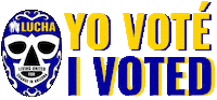 Text Voting Sticker by LUCHA