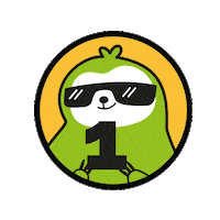 No 1 Top Sticker by Adbros