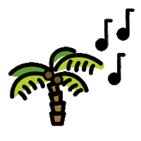 TourismWhitsundays music festival vibe tropical Sticker