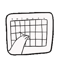 Save The Date Illustration Sticker by Grafika_ASP_Krakow