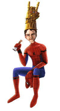 AdoniStark marvel spiderman avengers thanos Sticker