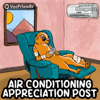 Air Conditioning Summer GIF by VeeFriends