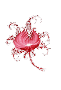 Hand Drawing Flowers Sticker
