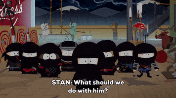 cops mob GIF by South Park 