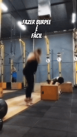 Academia Burpees GIF