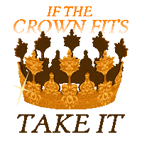 The Great Crown Sticker by HULU