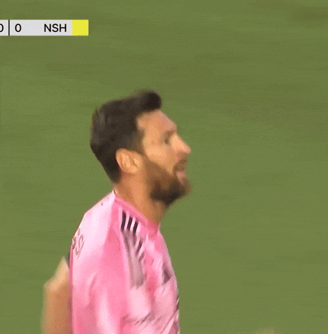 Happy Lionel Messi GIF by Major League Soccer