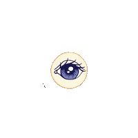 eye blinking Sticker