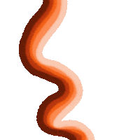 Orange Boho Sticker by Lauren Fox