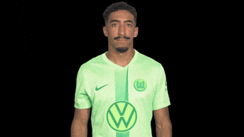 Happy Goal GIF by VfL Wolfsburg