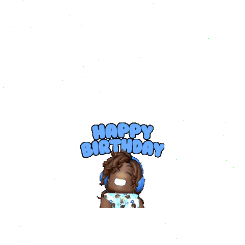 Happy Birthday Sticker by Afro Unicorn