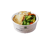 zushimarket fastfood zushimarket zushimoment healthybutfast Sticker