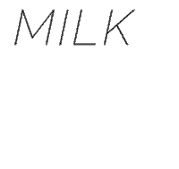 Milk Milch Sticker by District 4 kids