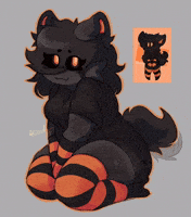 Cordium_ halloween gay rose furry GIF