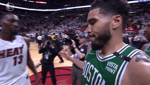 Nba Playoffs Hug GIF by NBA