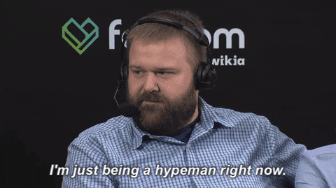 Robert Kirkman Hypeman GIF by New York Comic Con