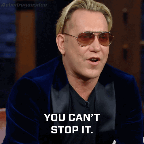 stop it dragons' den GIF by CBC