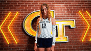 Georgia Tech Volleyball GIF by Georgia Tech Yellow Jackets