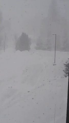 Blizzard Hits Upstate New York