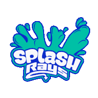 TheStingrayAllstarsTampa wave splash paradise pineapple Sticker