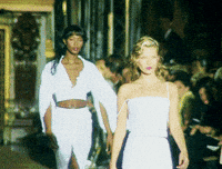 naomi campbell 90s GIF