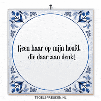 Wijsheid Haar GIF by Tegelspreuken.nl