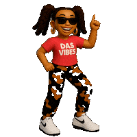 African American Dance Sticker by Dasvibes