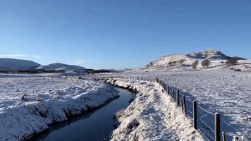 Scotland Wakes to Wintry Landscape After 'Significant' Snow