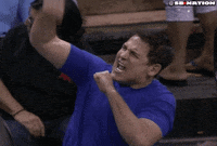 excited mark cuban GIF