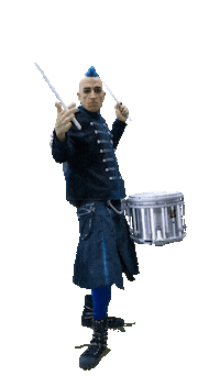 circusflicflac point you drum punxxx Sticker