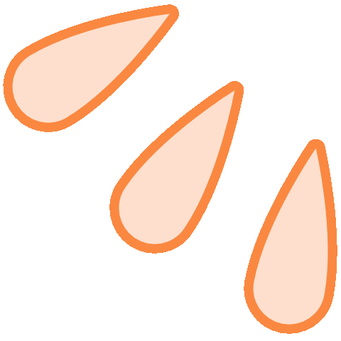 Orange Frame Sticker