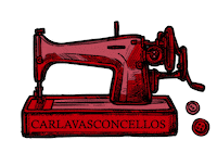 Suit Sewing Sticker by Vasco Vasconcellos