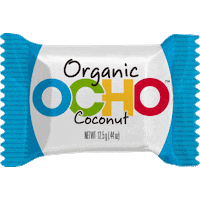 ochocandy chocolate candy snack organic Sticker