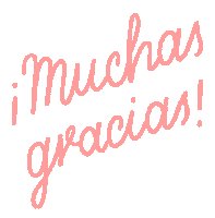 Muchas Gracias Sticker
