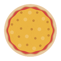 boltfoodcy food pizza hungry delivery Sticker