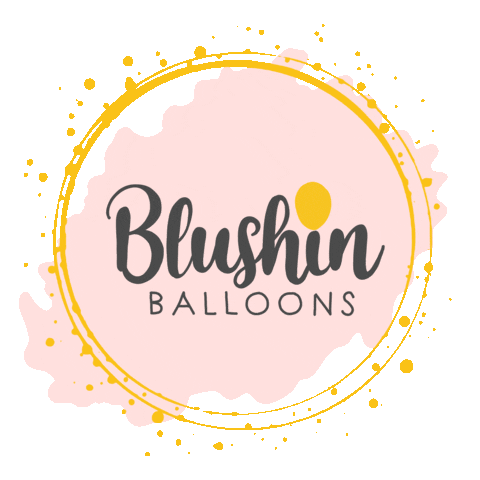 BlushinBalloons giphyupload blushinballoons blushin balloons Sticker