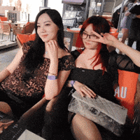 Beautiful Girl Friends GIF