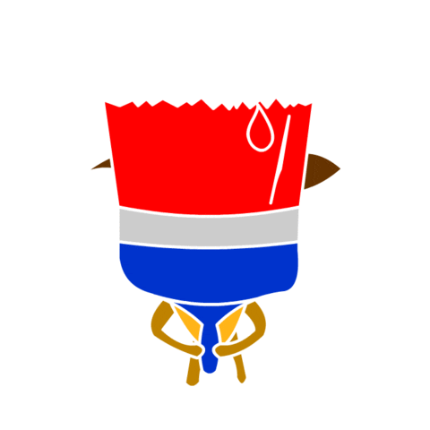 Fun Hello Sticker