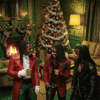 Merry Christmas Dancing GIF by Jukebox Saints