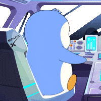 Lets Go Space GIF by Pudgy Penguins